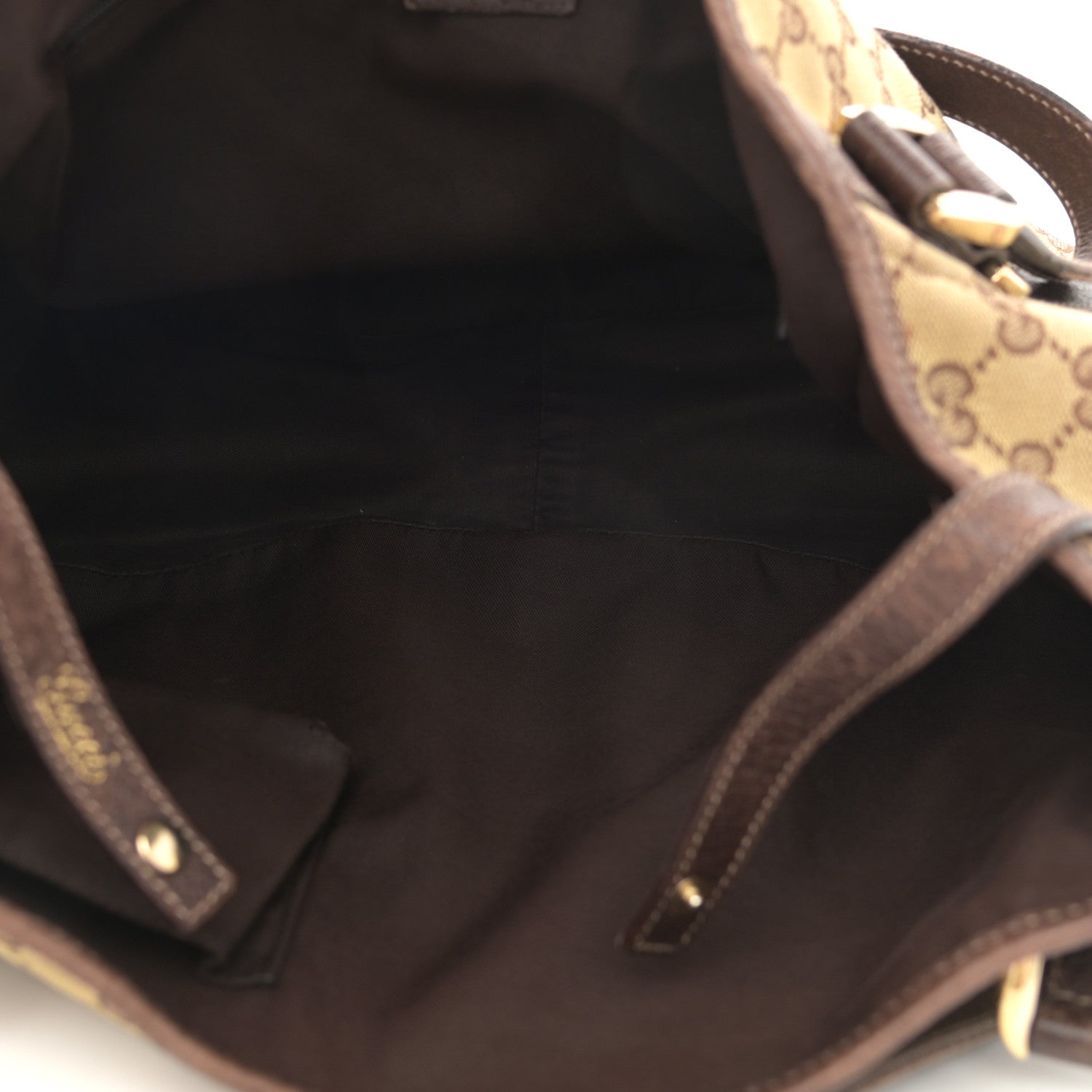 Gucci Monogram Medium Abbey Shoulder Bag Dark Brown 5 of 18