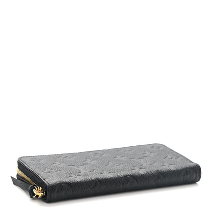 Louis Vuitton Empreinte Clemence Wallet Black 3 of 7