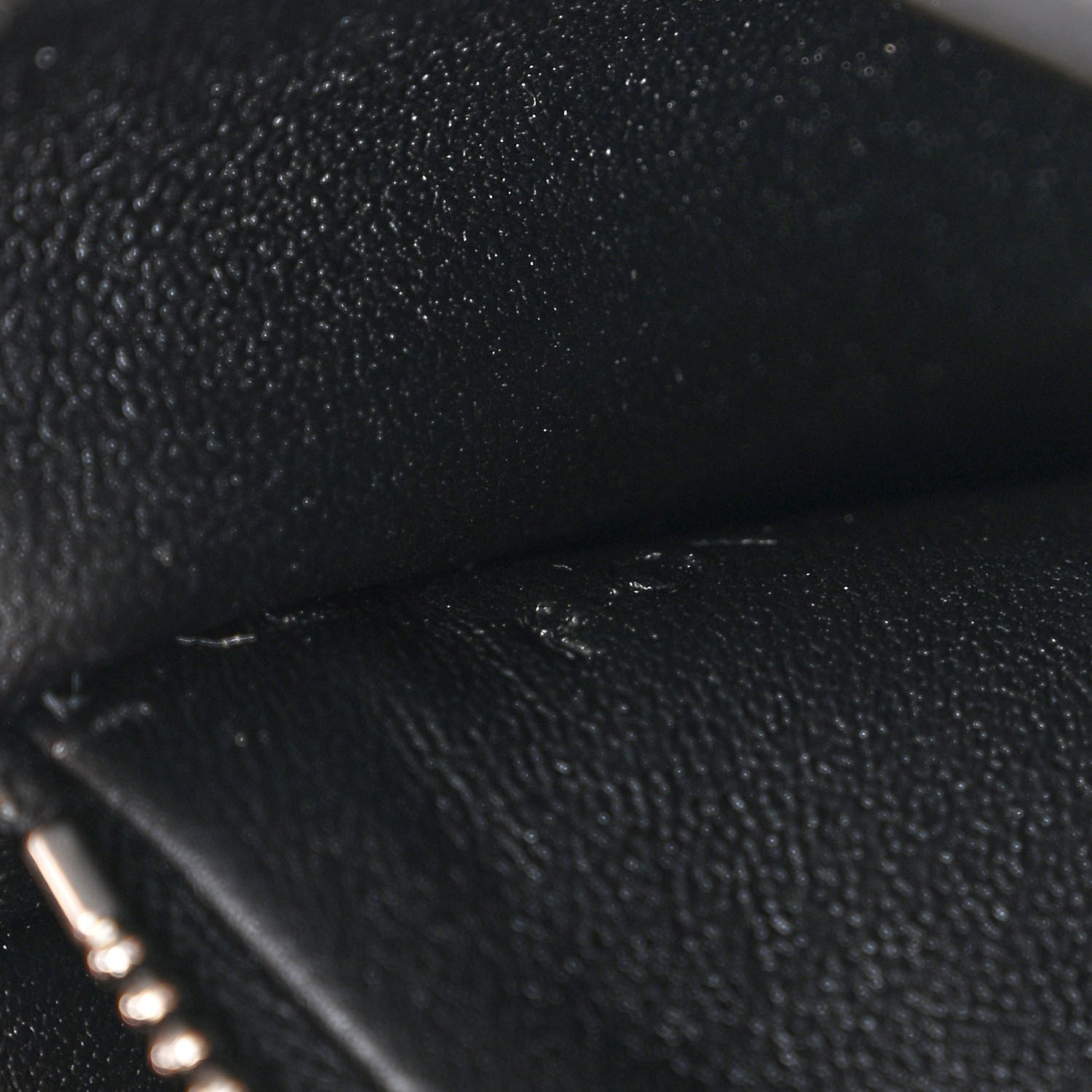 Celine Shiny Calfskin Teen Triomphe Black 9 of 12