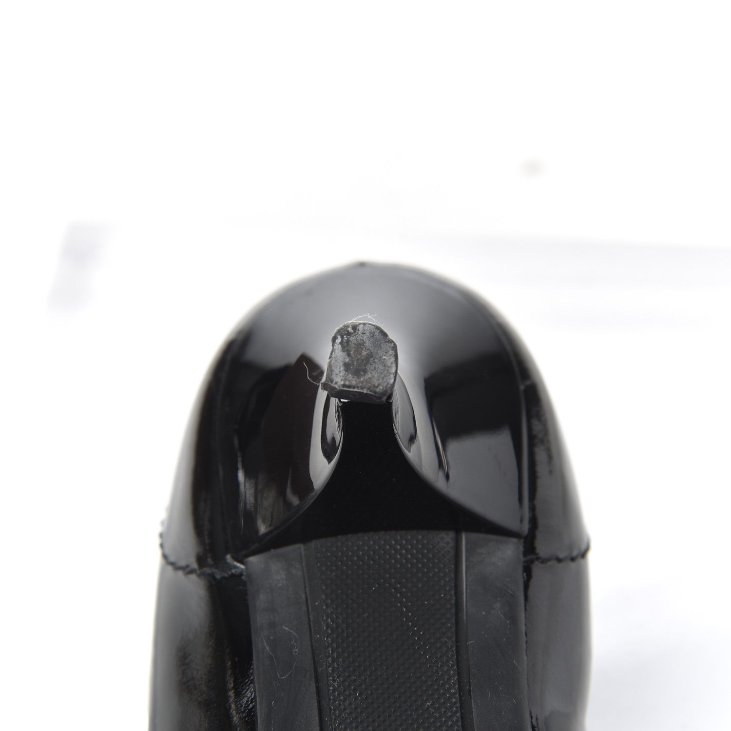 Louis Vuitton Patent Fringe Pumps 38.5 Black 10 of 18