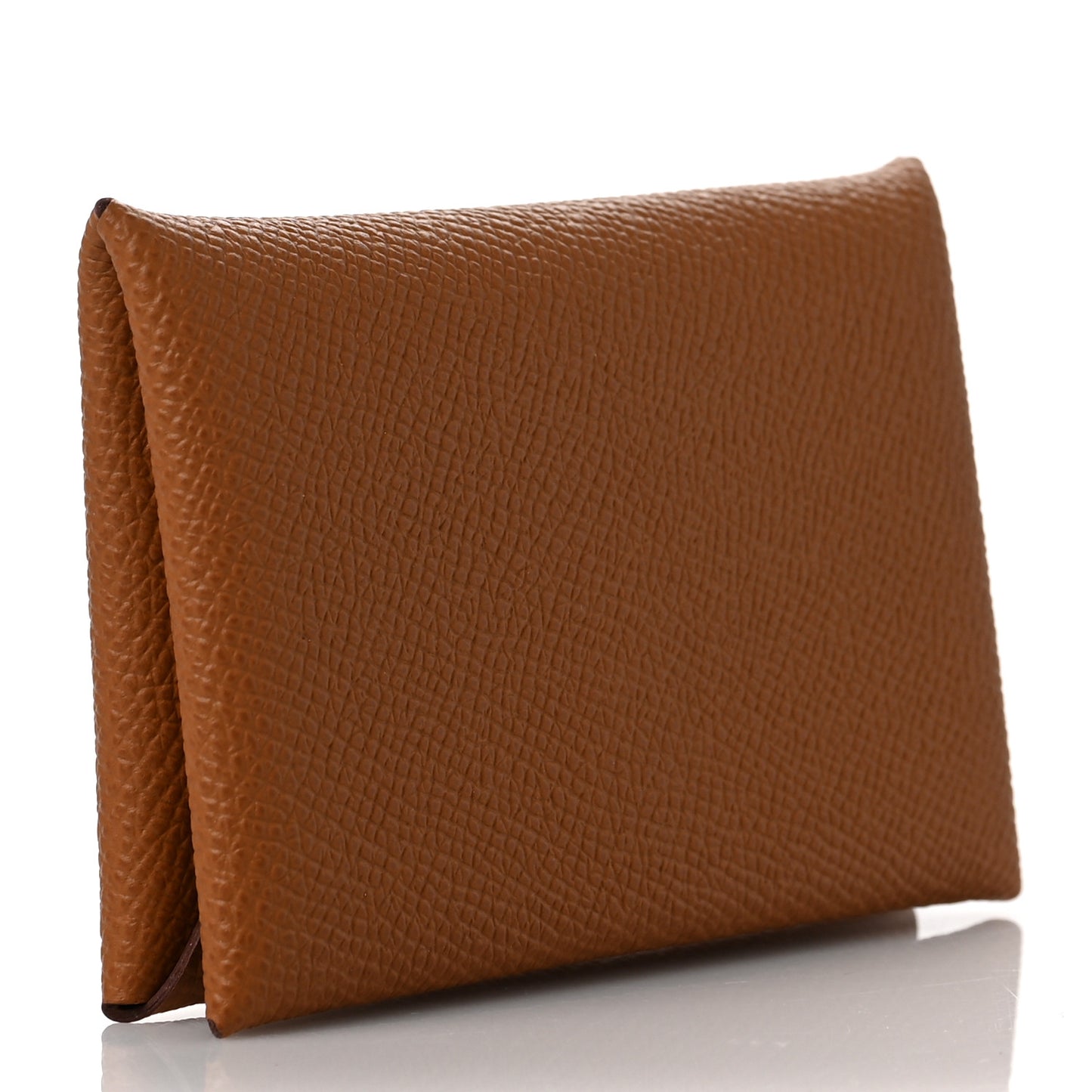 Epsom Calvi Card Case Gold