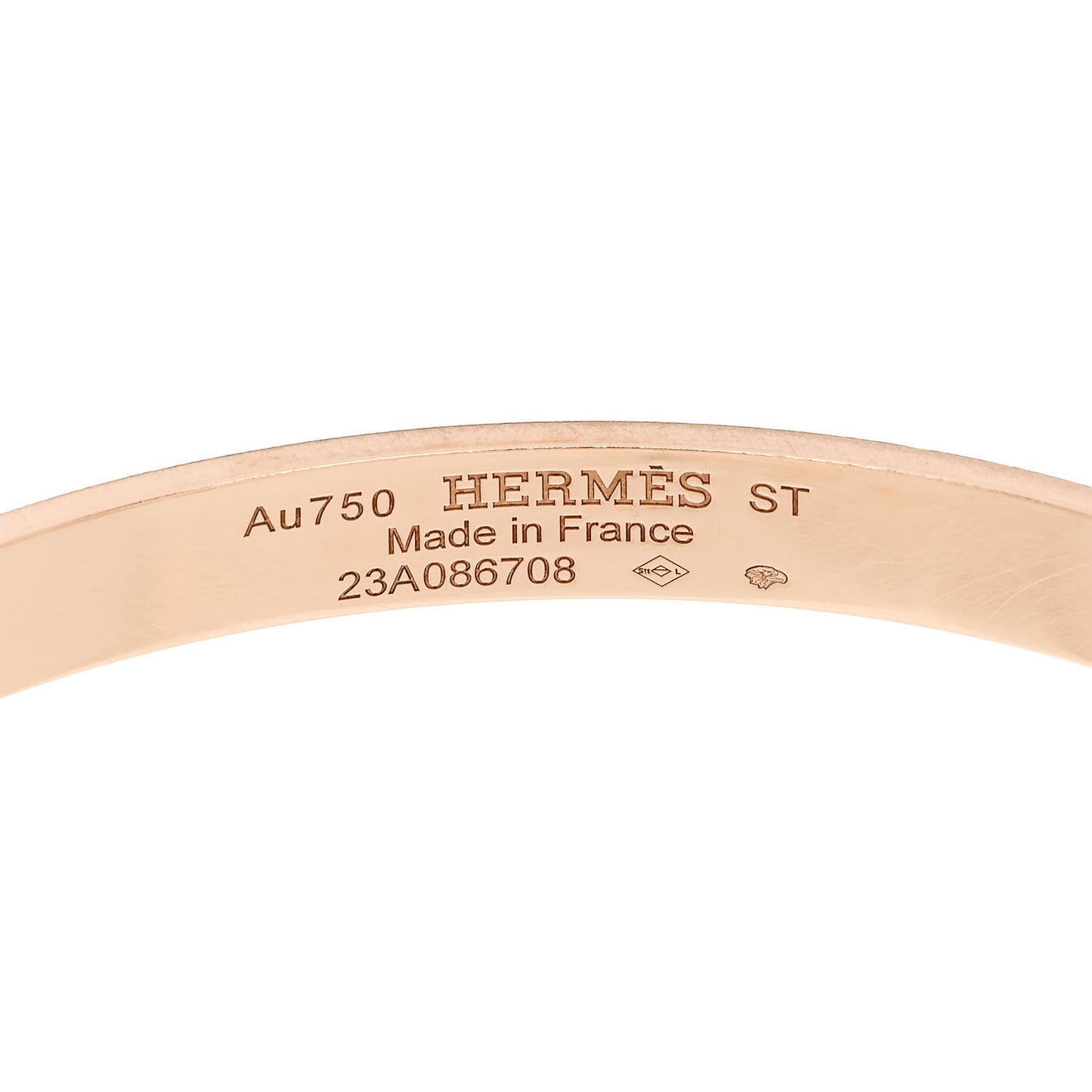 18K Rose Gold PM Collier De Chien Bracelet ST