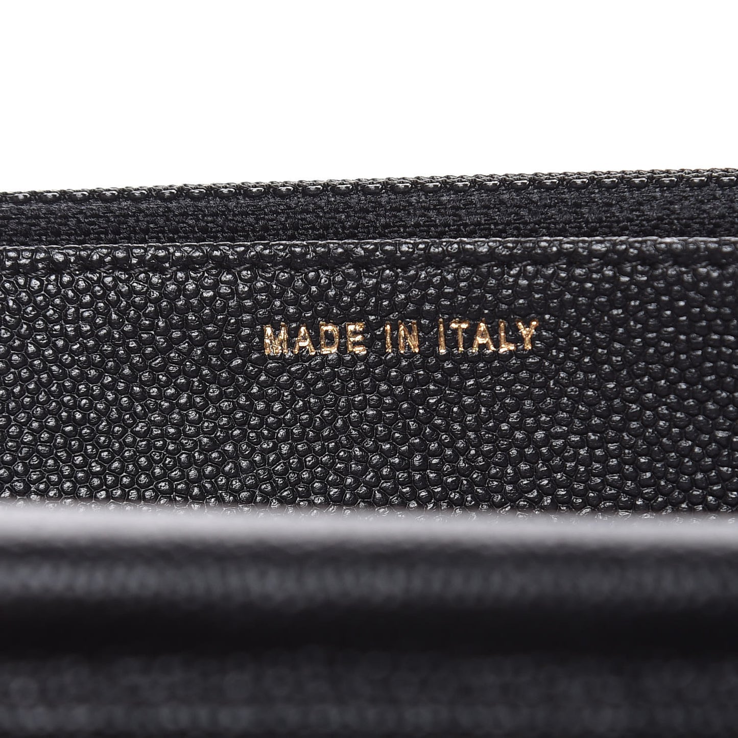 Caviar Quilted Vintage Mademoiselle Wallet On Chain WOC Black