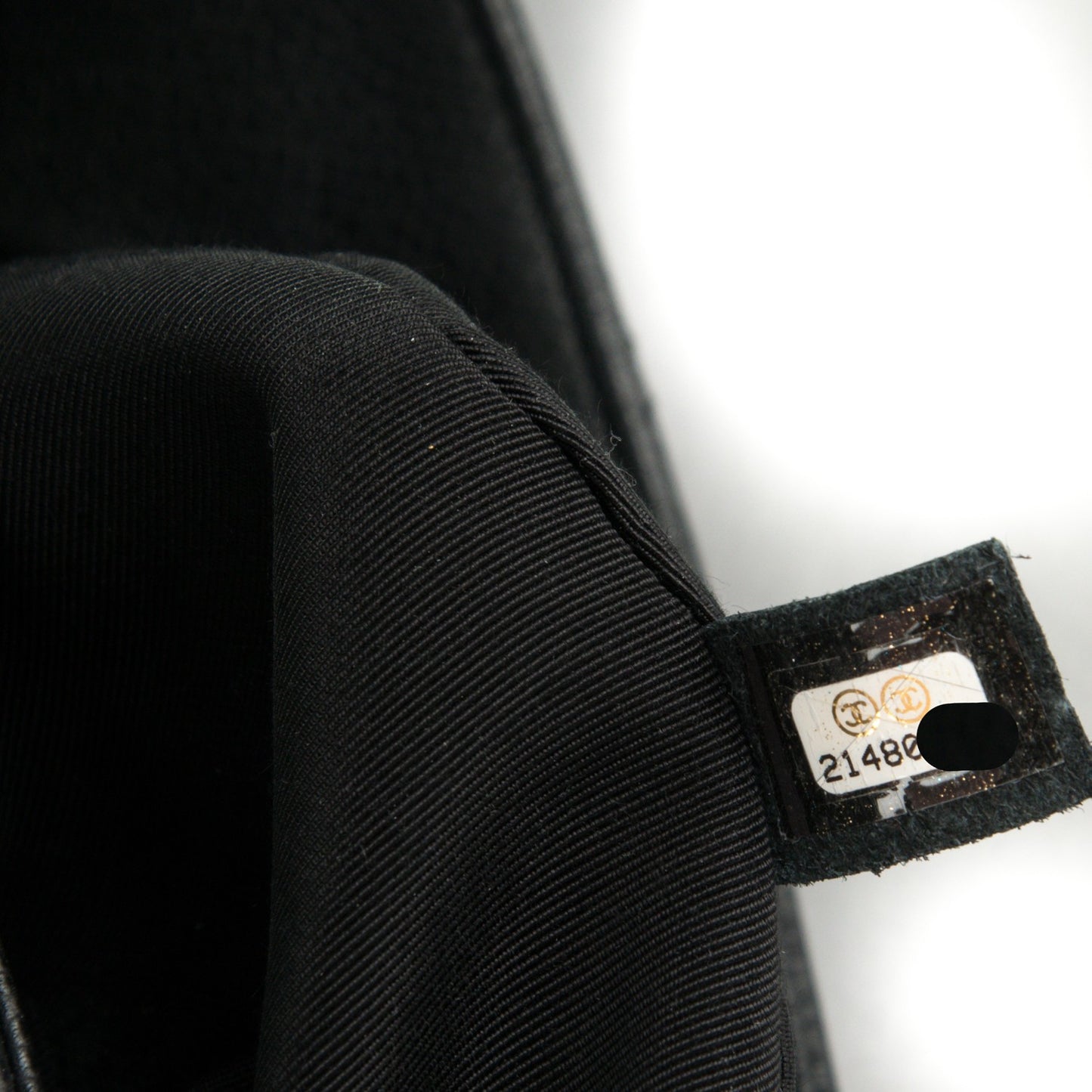 Caviar Quilted Flap Tote Black