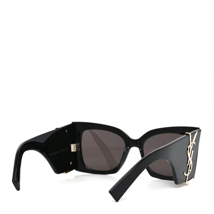Saint Laurent Acetate Blaze Sunglasses SL M119 Black 4 of 8