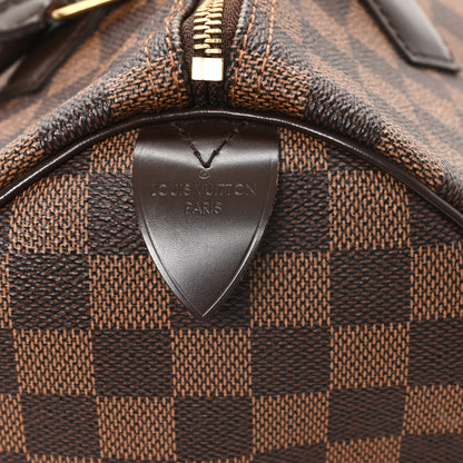 Louis Vuitton Damier Ebene Speedy 30 6 of 11