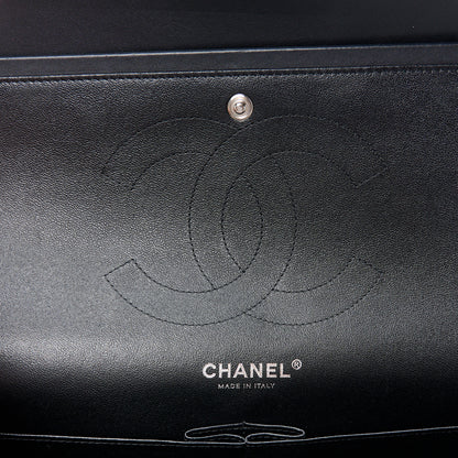 Chanel Patent Quilted Jumbo Double Flap Black 6 of 11