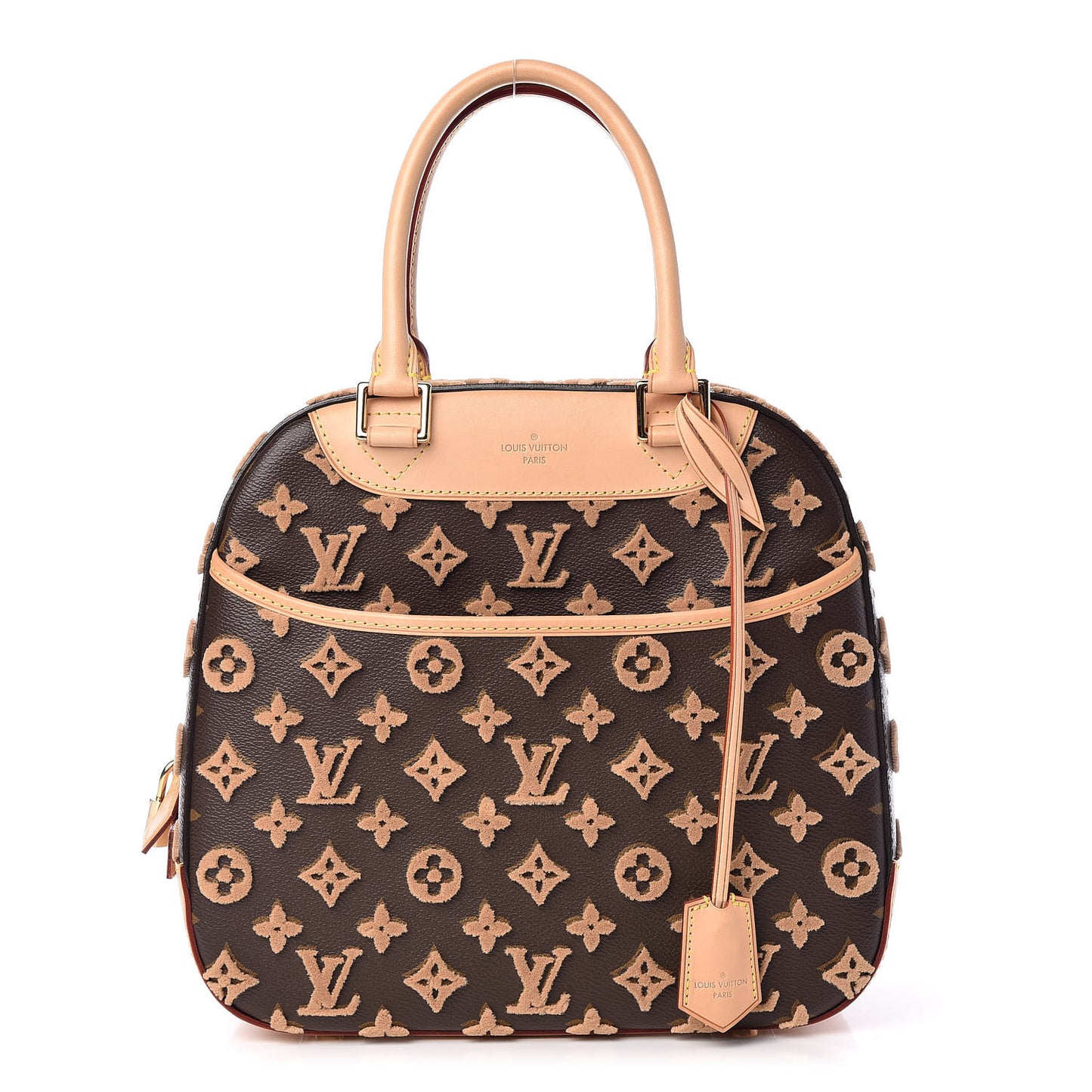 Monogram Tuffetage Deauville Cube Caramel
