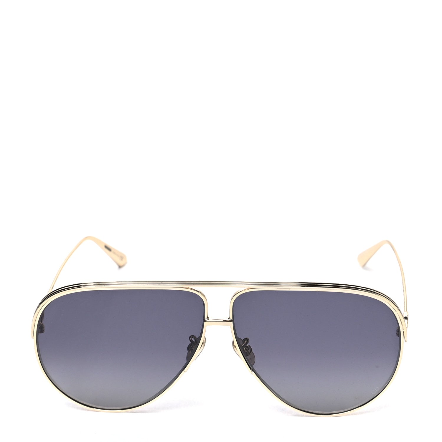 Christian Dior EverDior Aviator Sunglasses Gold 2 of 8