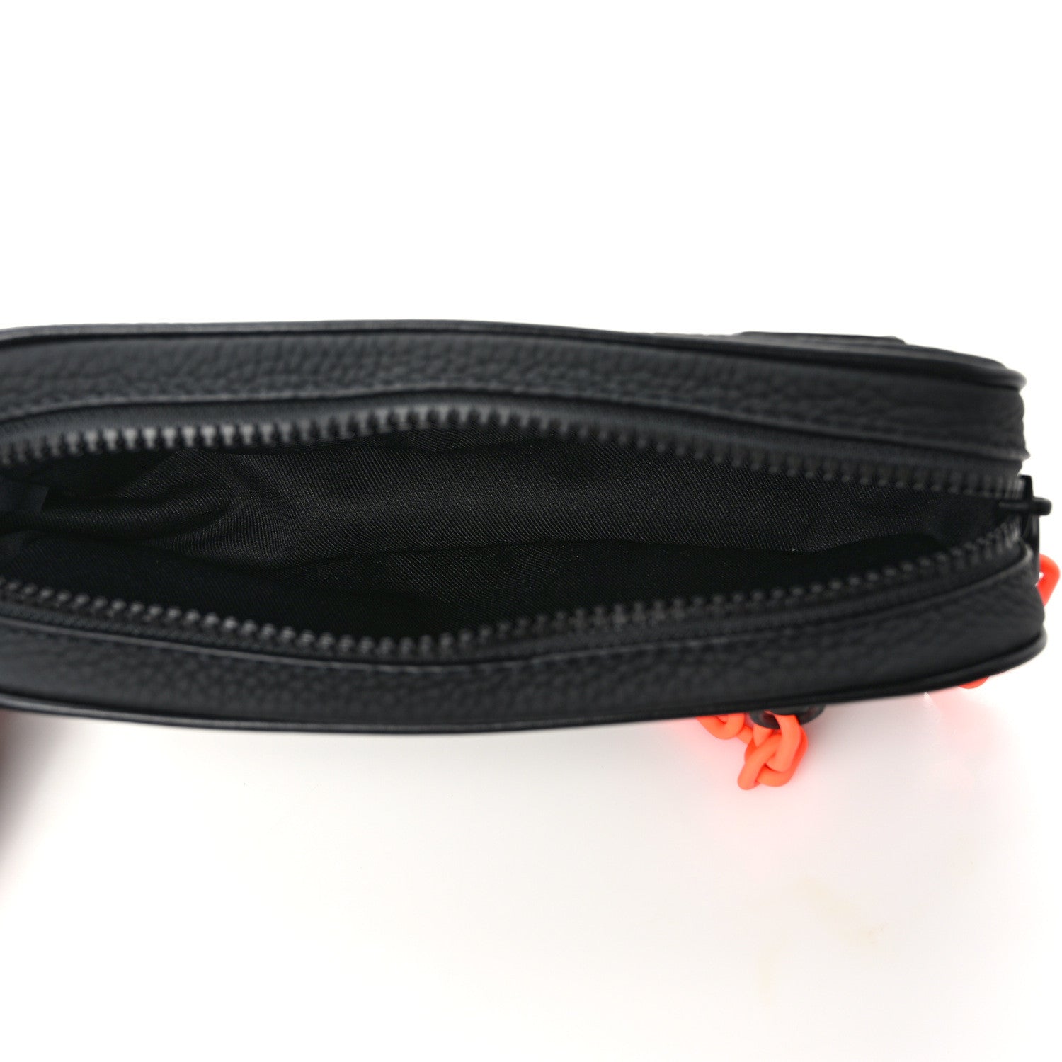 Louis Vuitton Taurillon Monogram Uniformes Solar Ray Soft Pochette Volga Belt Bag Black 5 of 8
