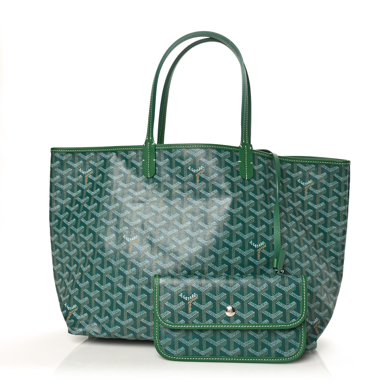 Goyard Goyardine Saint Louis PM Green 1 of 8