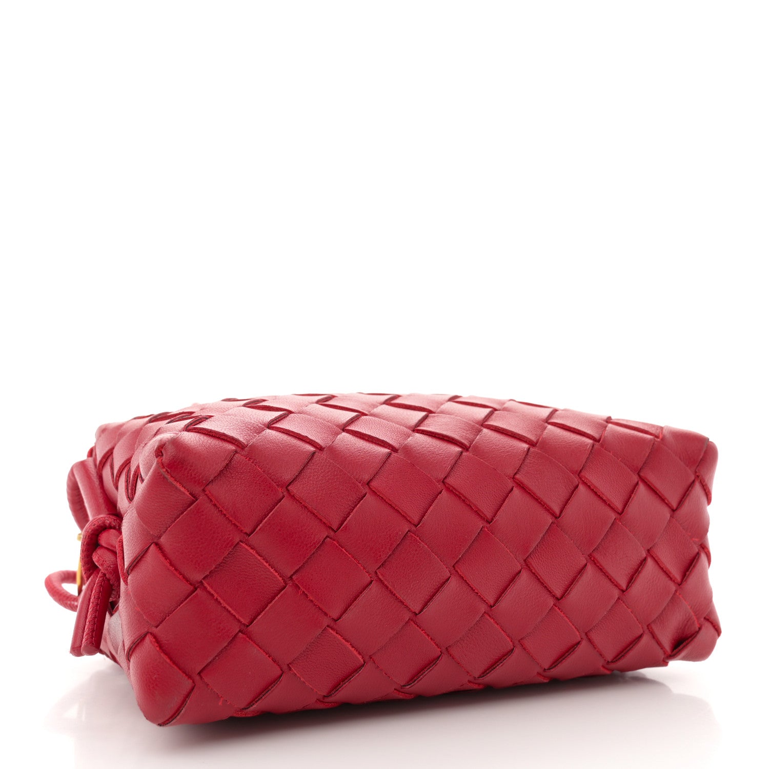 Bottega Veneta Nappa Intrecciato Mini Loop Camera Bag Apple Candy 4 of 9