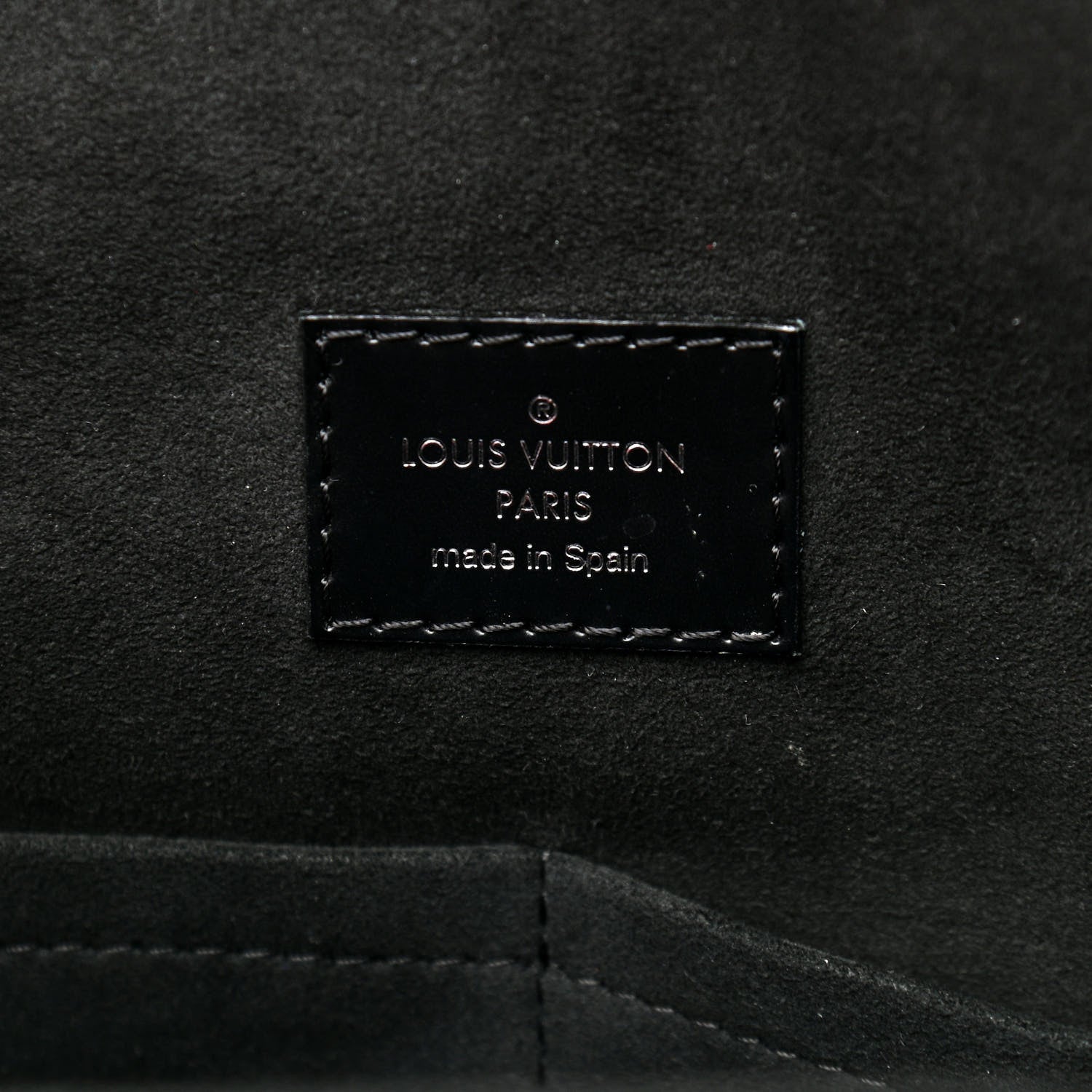 Louis Vuitton Epi Cluny BB Black 6 of 9