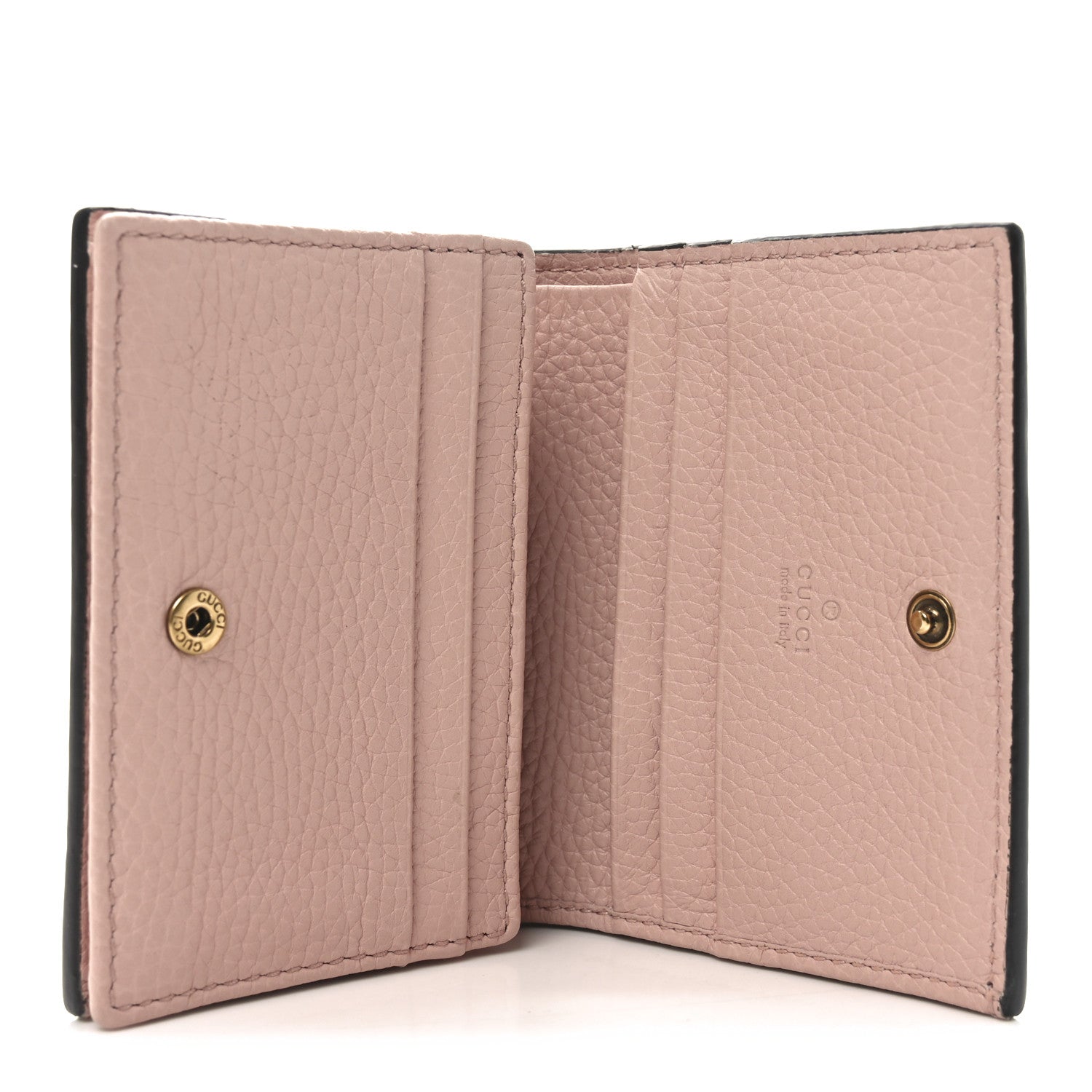 Gucci Cellarius Calfskin Blind for Love Animalier Card Case Perfect Pink 5 of 7