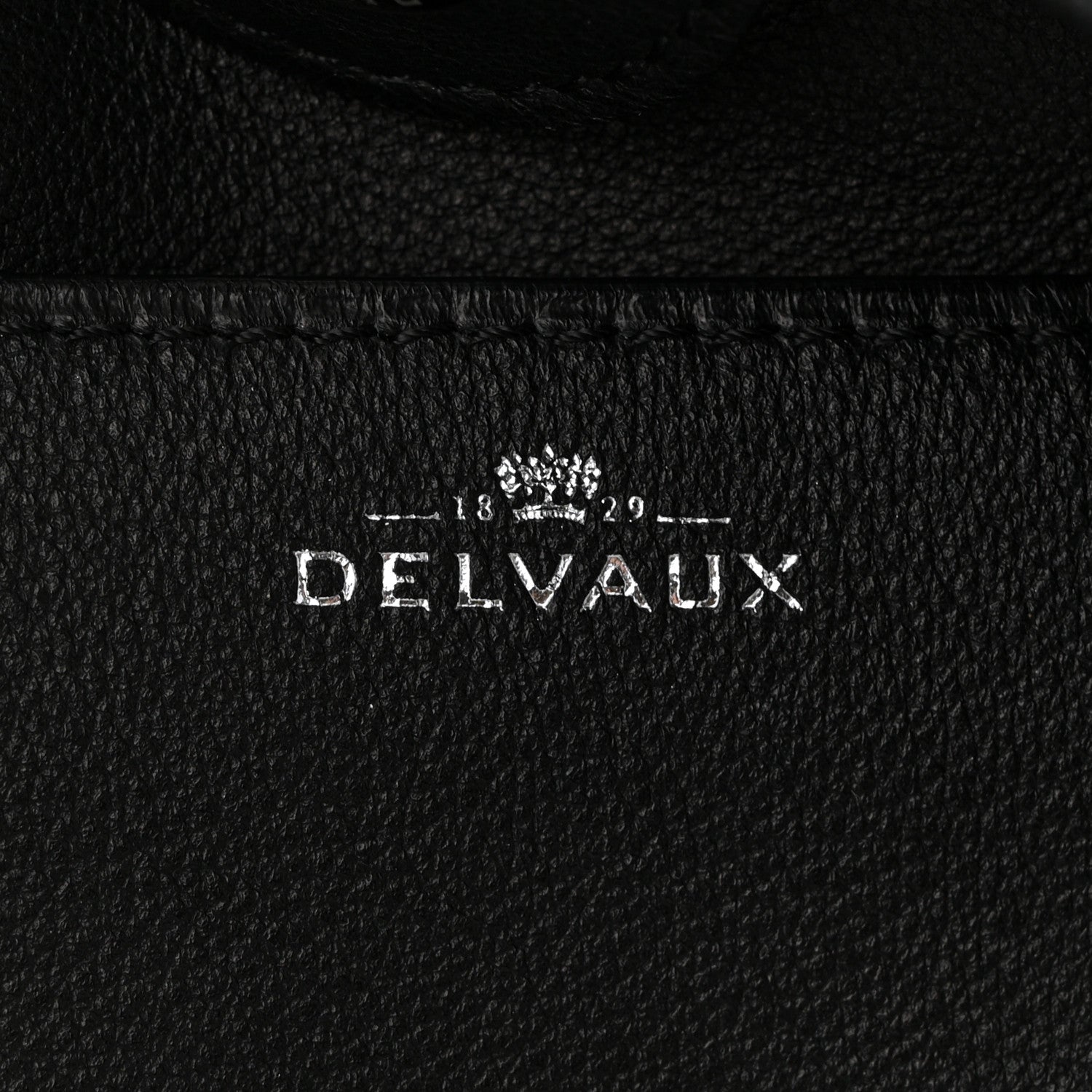 Delvaux Calfskin Mini Pin Allure Bucket Black 6 of 10