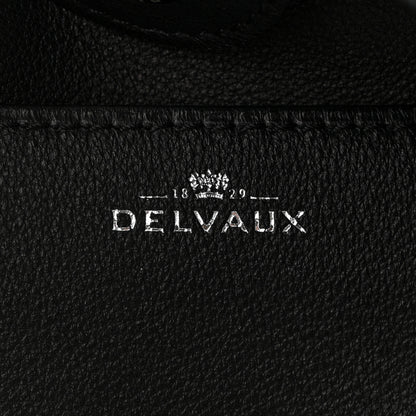 Delvaux Calfskin Mini Pin Allure Bucket Black 6 of 10