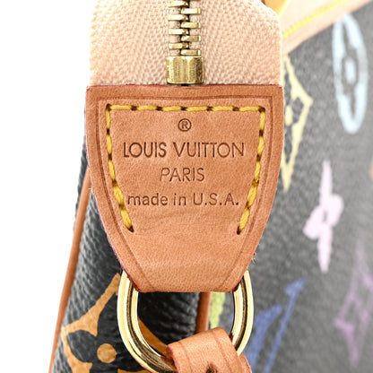 Louis Vuitton Monogram Multicolor Pochette Accessories Black 11 of 17