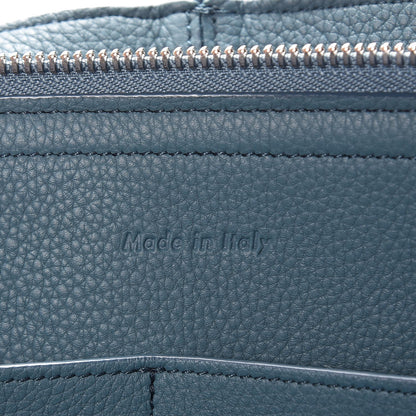Celine Baby Grained Calfskin Medium Tri-Fold Bag Ocean 8 of 10