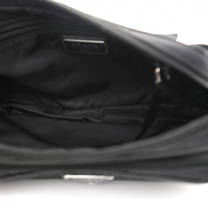Prada Tessuto Nylon Saffiano Belt Bag Black 5 of 9