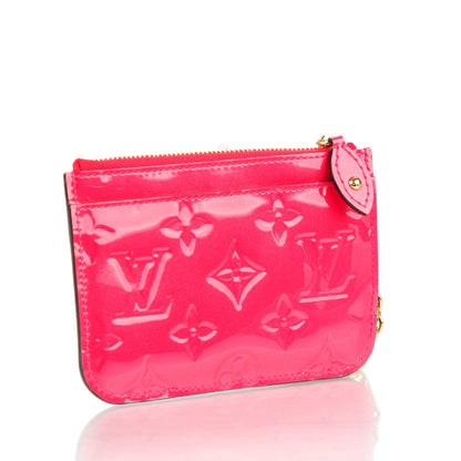 Louis Vuitton Vernis Key Pouch Hot Pink 3 of 7