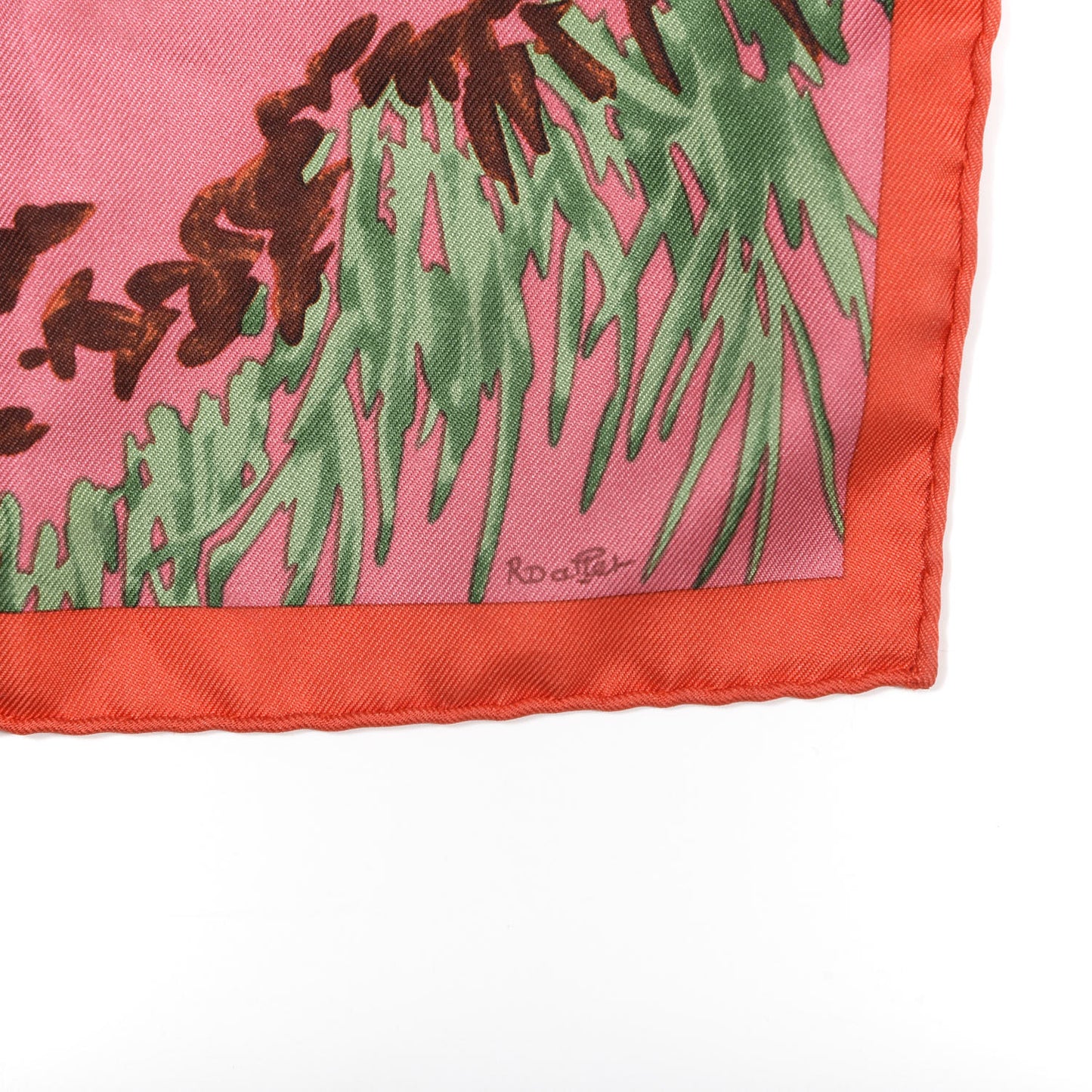 Silk Les Tigreaux Pocket Square