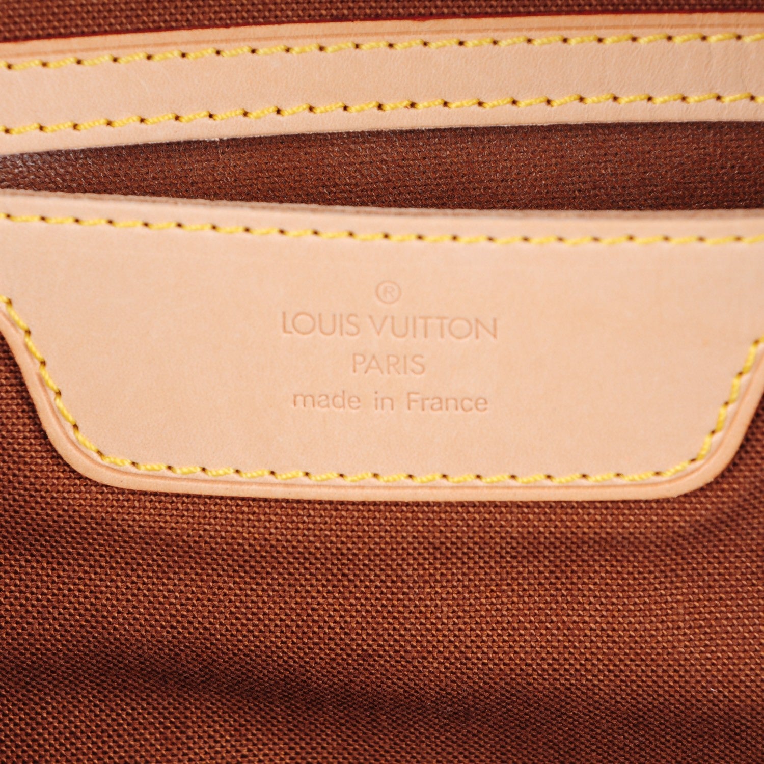 Louis Vuitton Monogram Sac Polochon 6 of 9