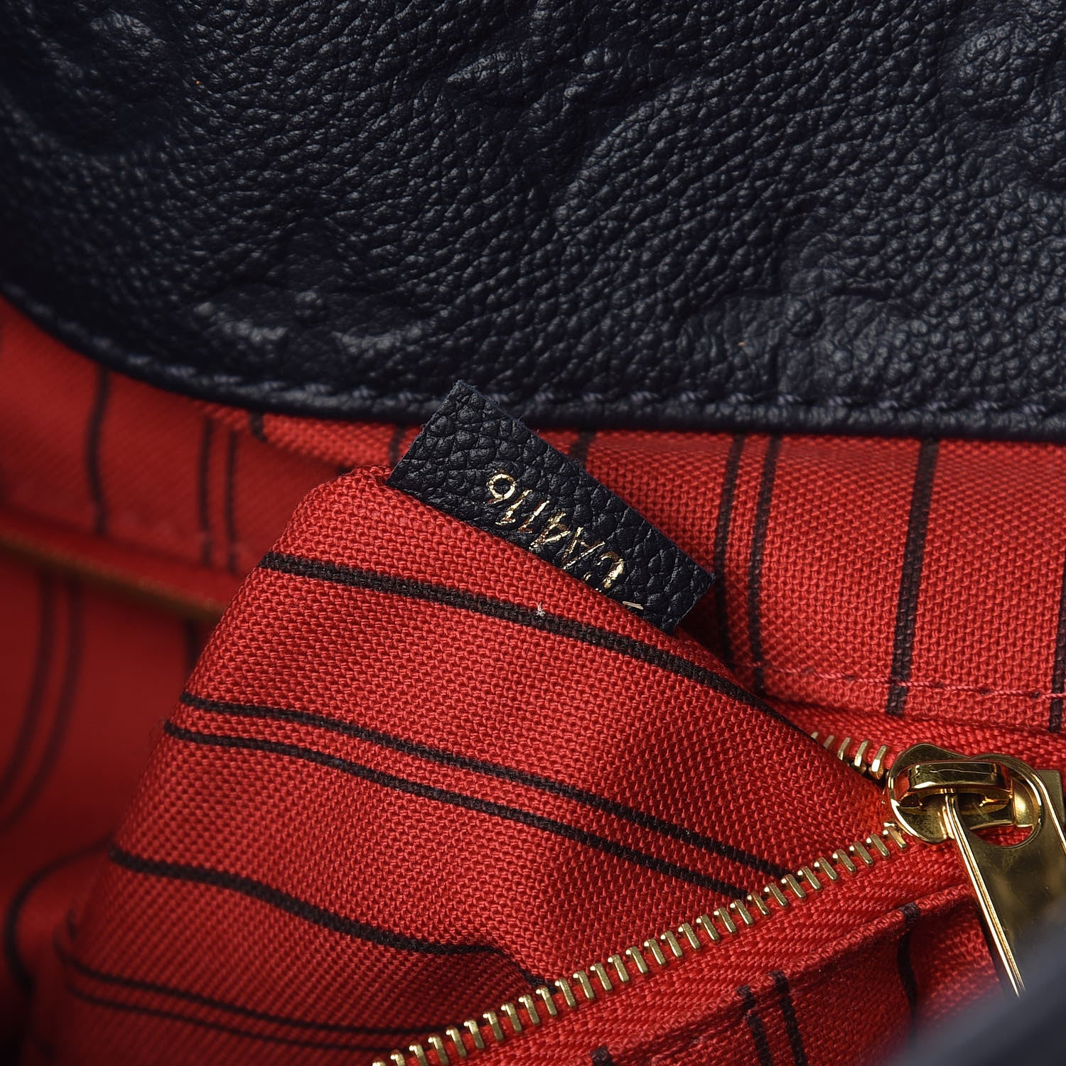Louis Vuitton Empreinte Artsy MM Marine Rouge 7 of 12