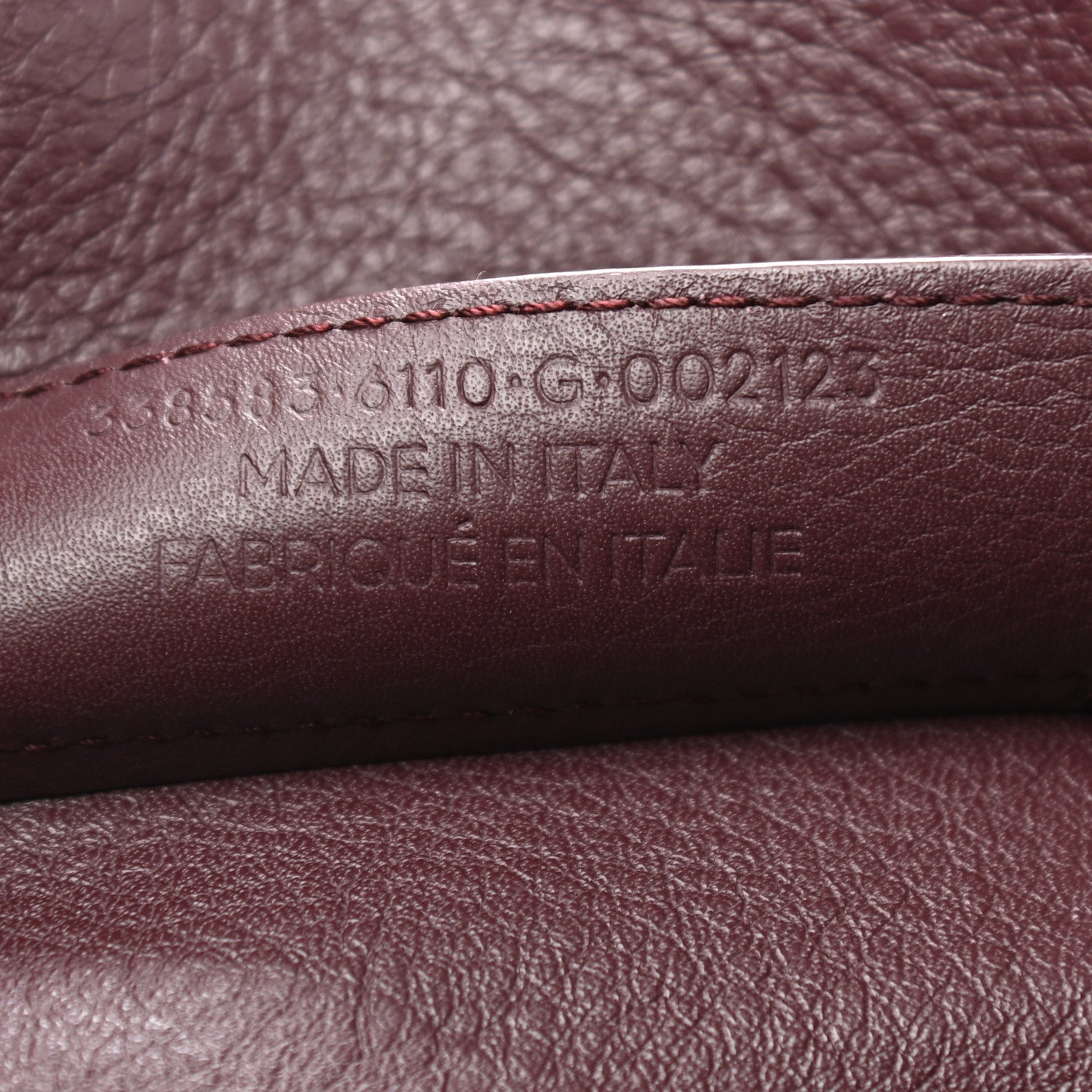 Balenciaga Veau Papier A4 Tote Rouge Aubergine 8 of 12