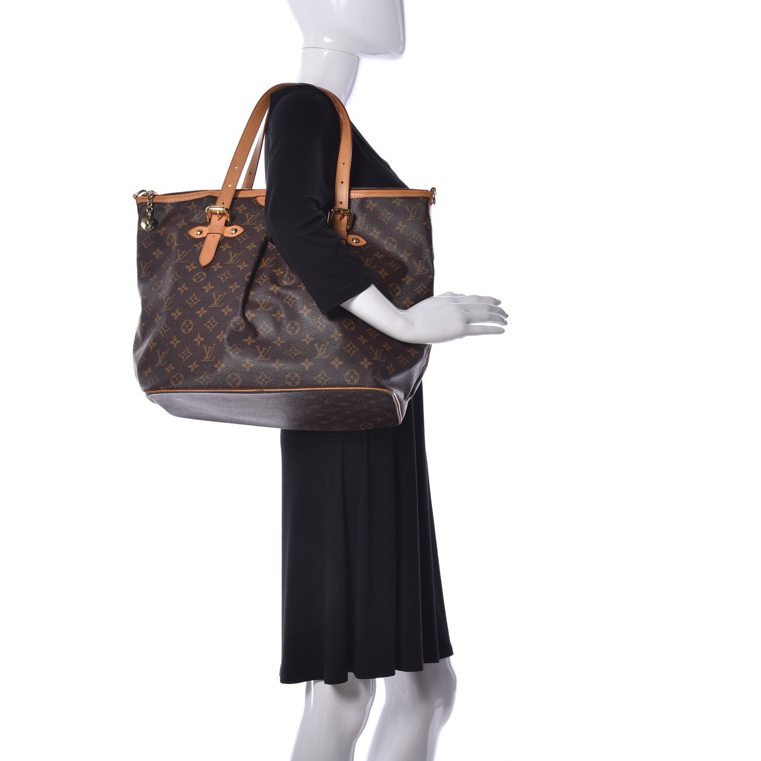 Louis Vuitton Monogram Palermo GM 2 of 22