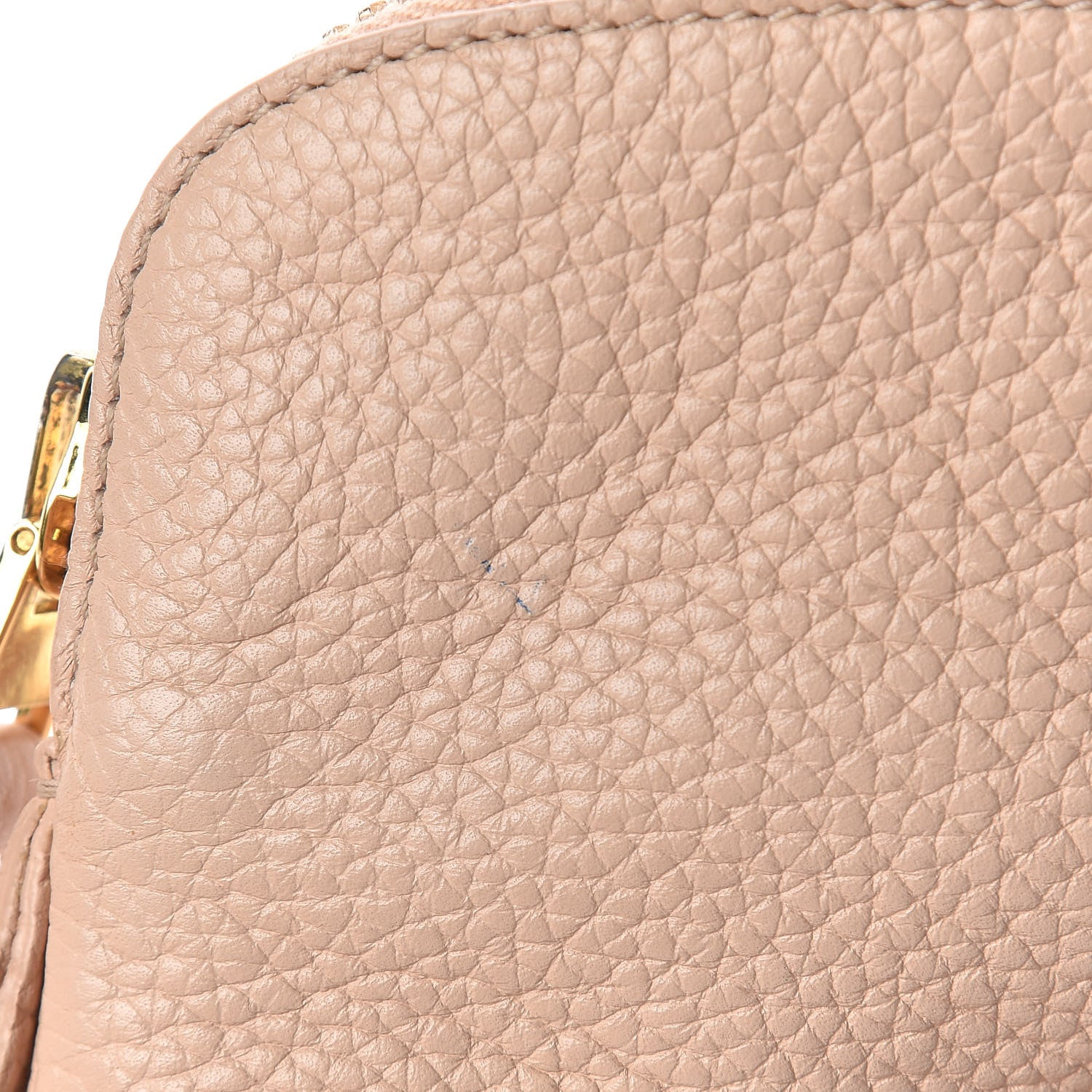 Tom Ford Pebbled Calfskin Jennifer Mini Crossbody Bag Blush Nude 12 of 17
