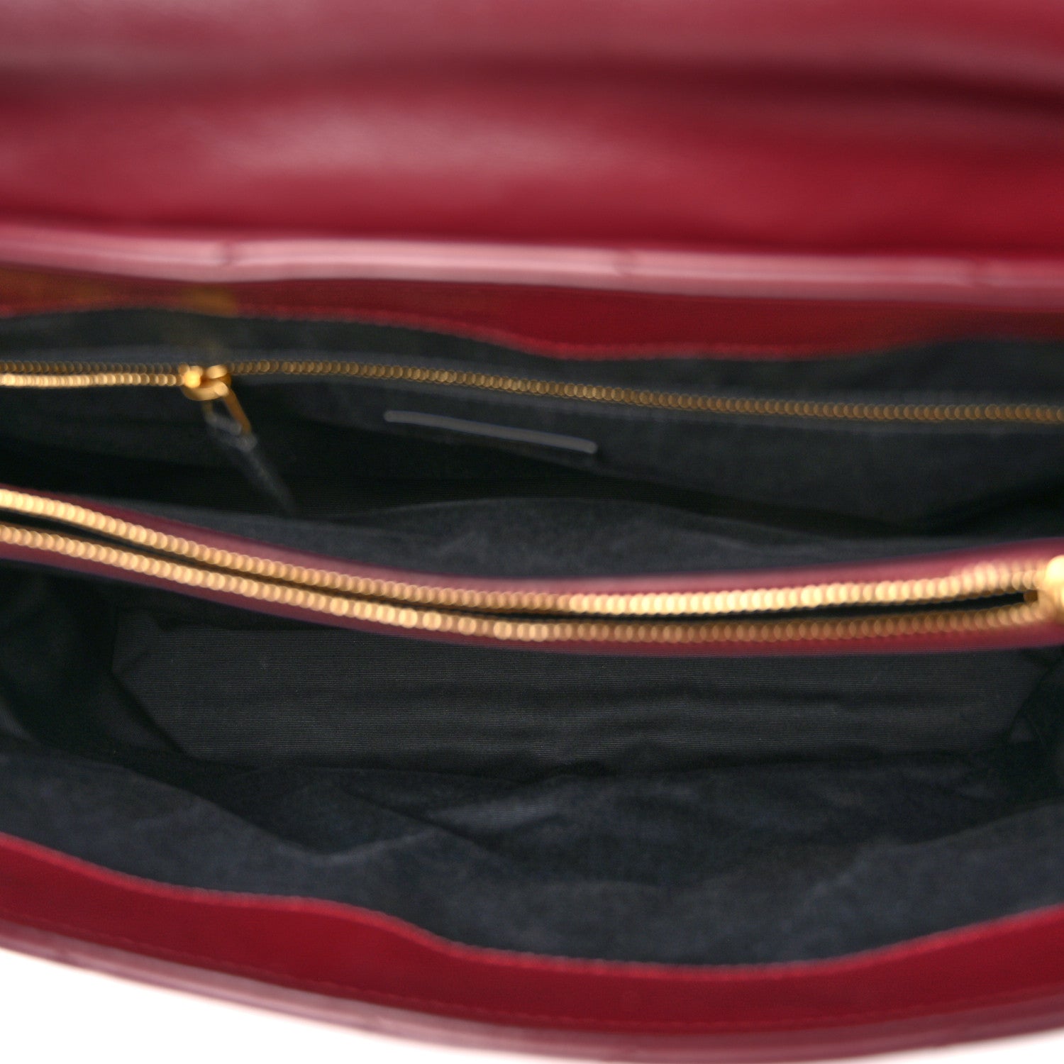 Saint Laurent Calfskin Y Quilted Monogram Large Loulou Chain Satchel Palissandre 5 of 11