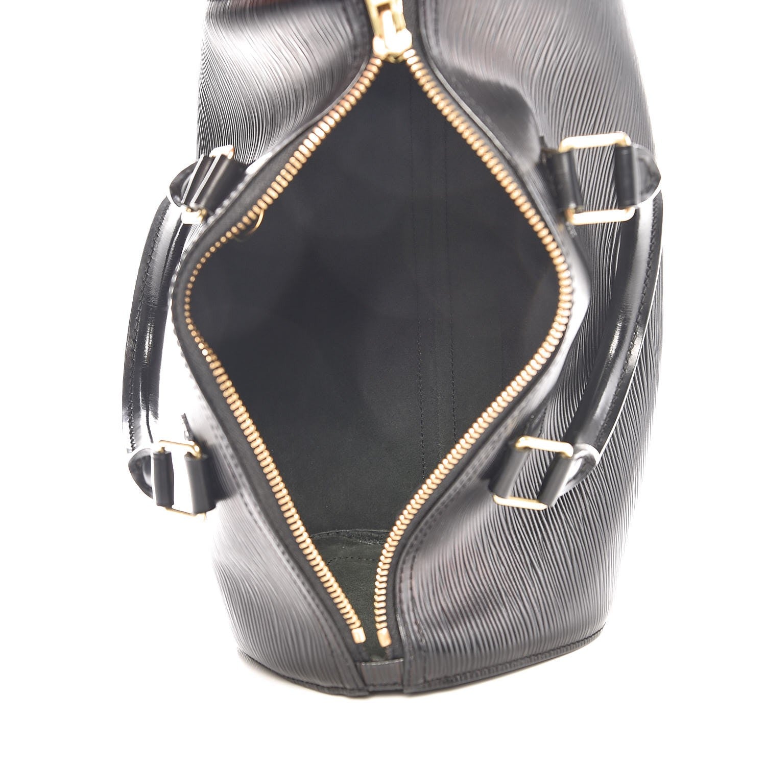 Louis Vuitton Epi Speedy 25 Black 5 of 8