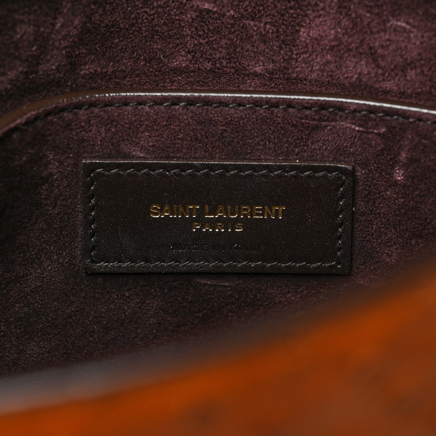Saint Laurent Ostrich Small Manhattan Shoulder Bag 6 of 9