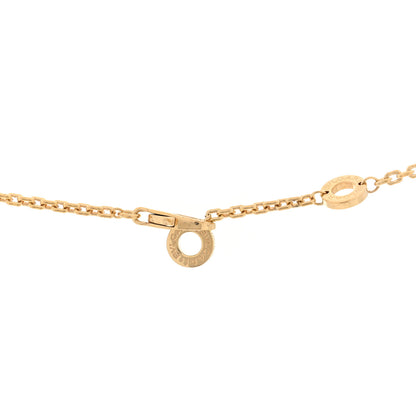 Bulgari 18K Yellow Gold Diamond Serpenti Viper Demi Pave Pendant Necklace 4 of 5
