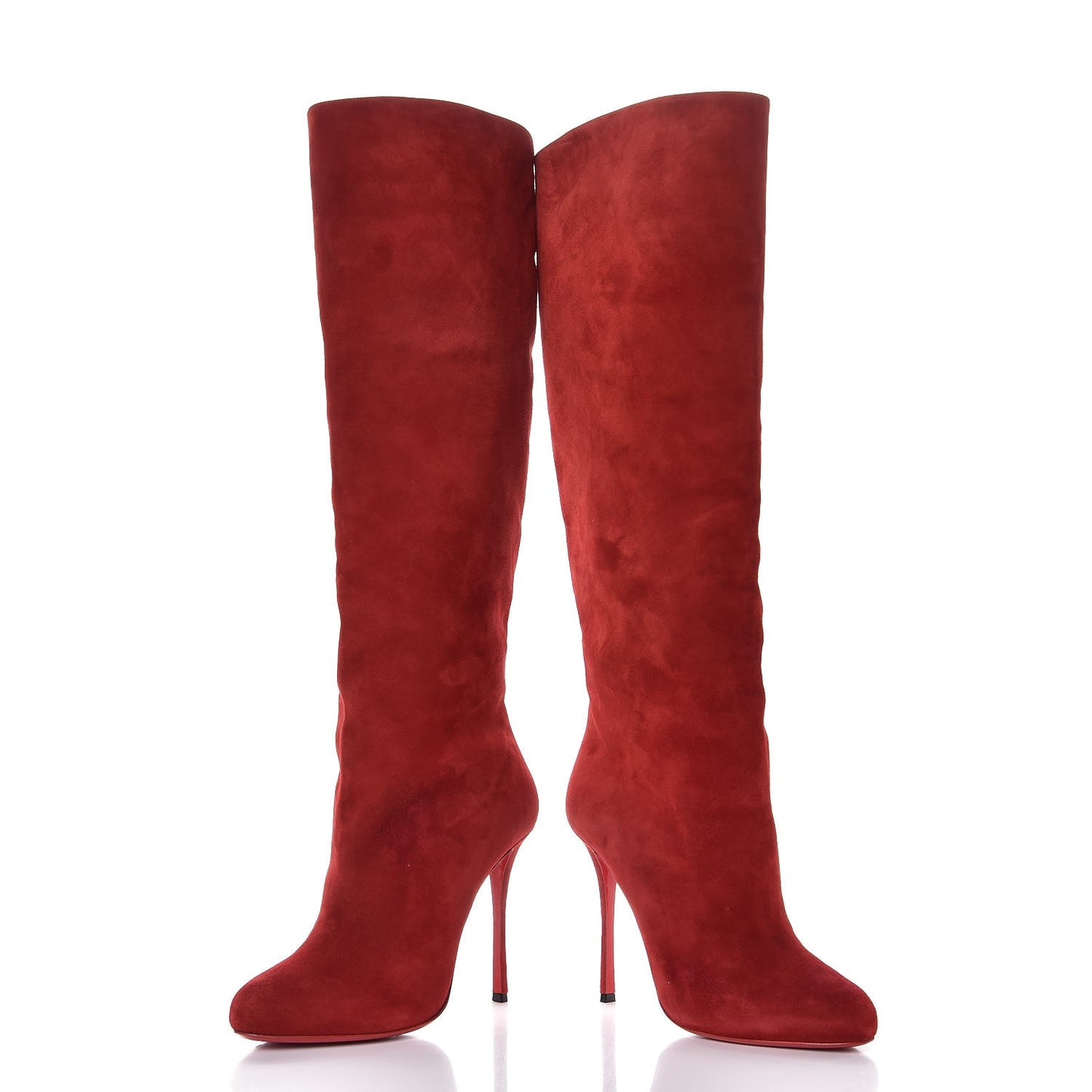 Veau Velours Vitish 100 Boots 42 Carmin