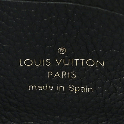 Louis Vuitton Empreinte Double Zip Pochette Black 7 of 11