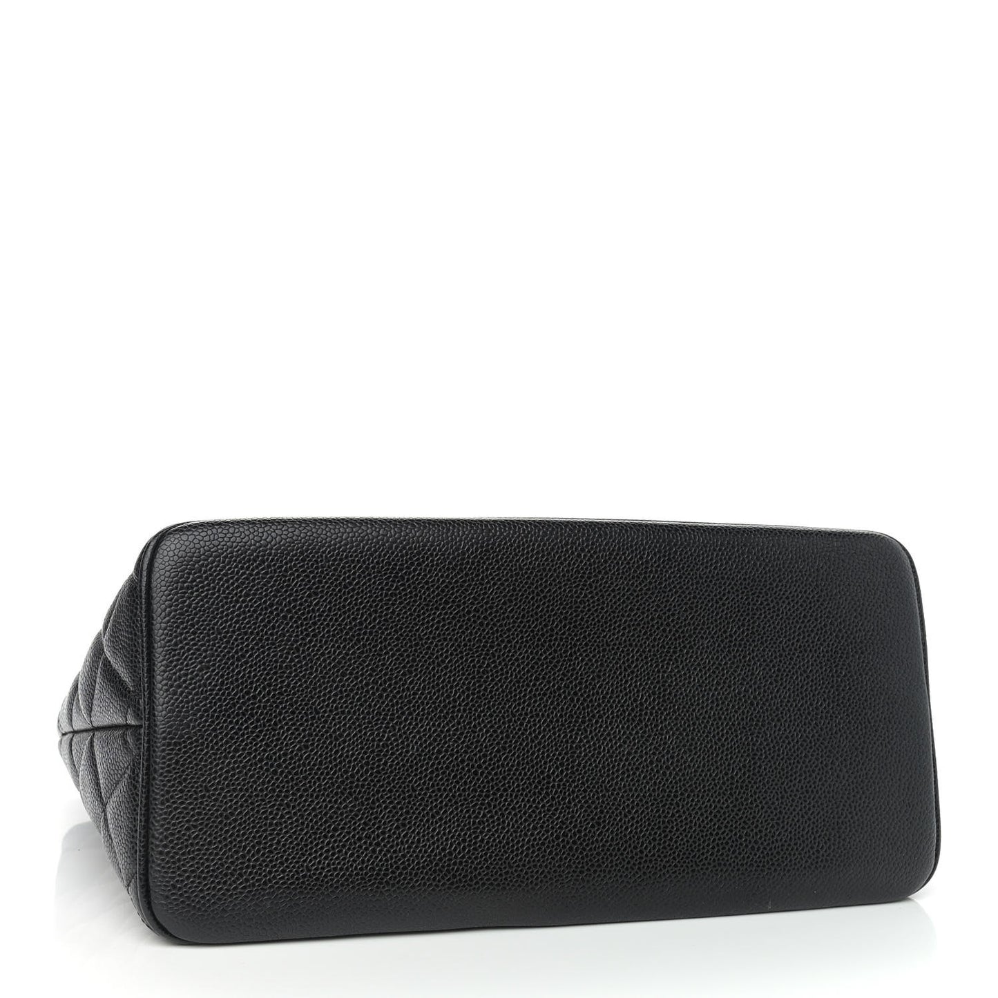 Caviar Quilted Medallion Tote Black