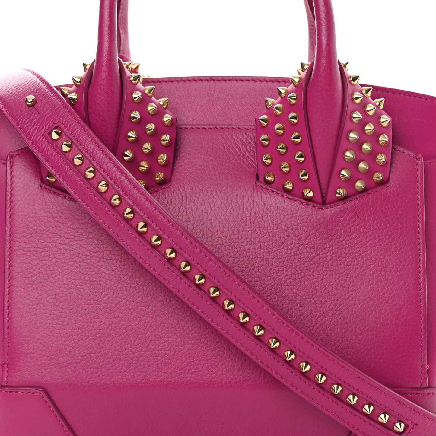 Calfskin Small Eloise Tote Fuchsia