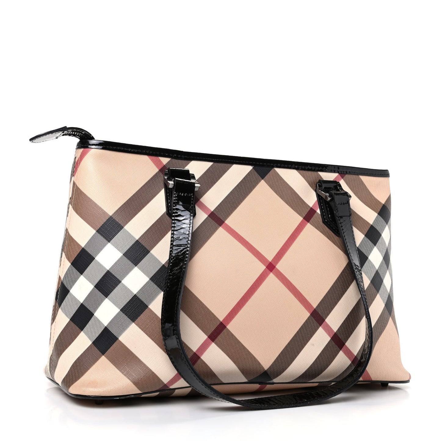 Supernova Check Regent Tote Black