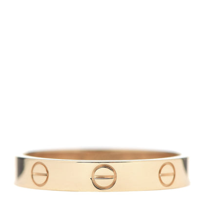 Cartier 18K Yellow Gold 3.5mm LOVE Wedding Band Ring 59 8.75 3 of 6