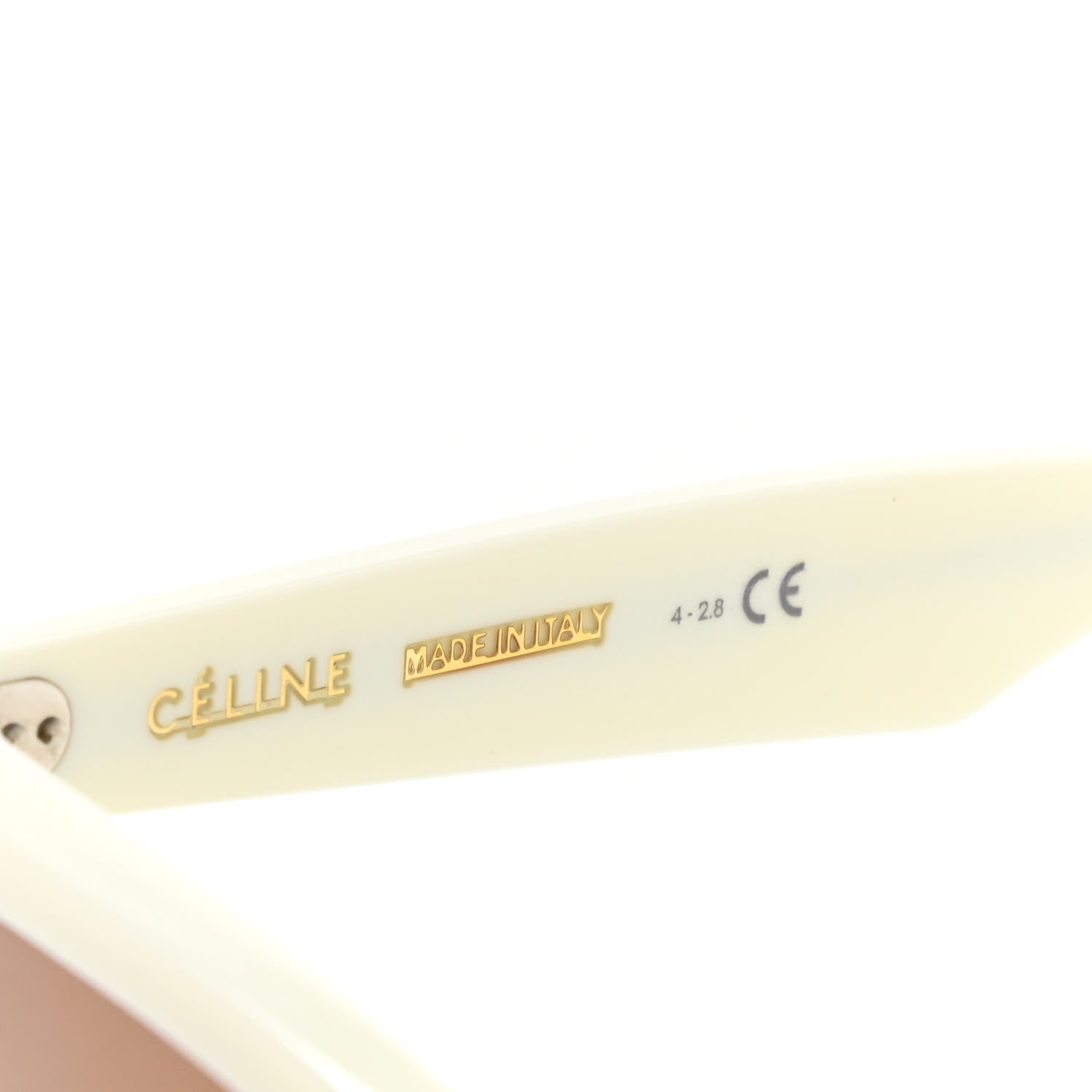 Celine Acetate Cat Eye Sunglasses CL40059U White 6 of 7