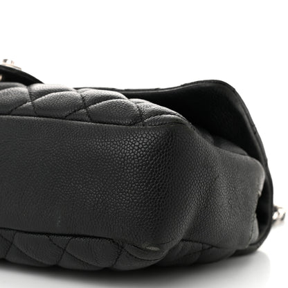 Chanel Caviar Quilted Jumbo Easy Flap Black 10 of 13