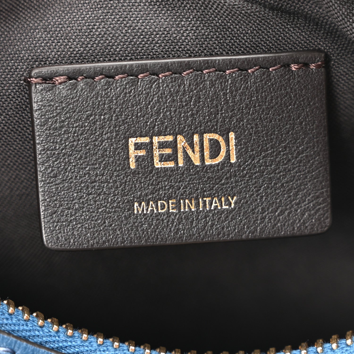 Fendi Vitello Grace Matte Mini Fendigraphy Hobo Bag Mirto 6 of 10