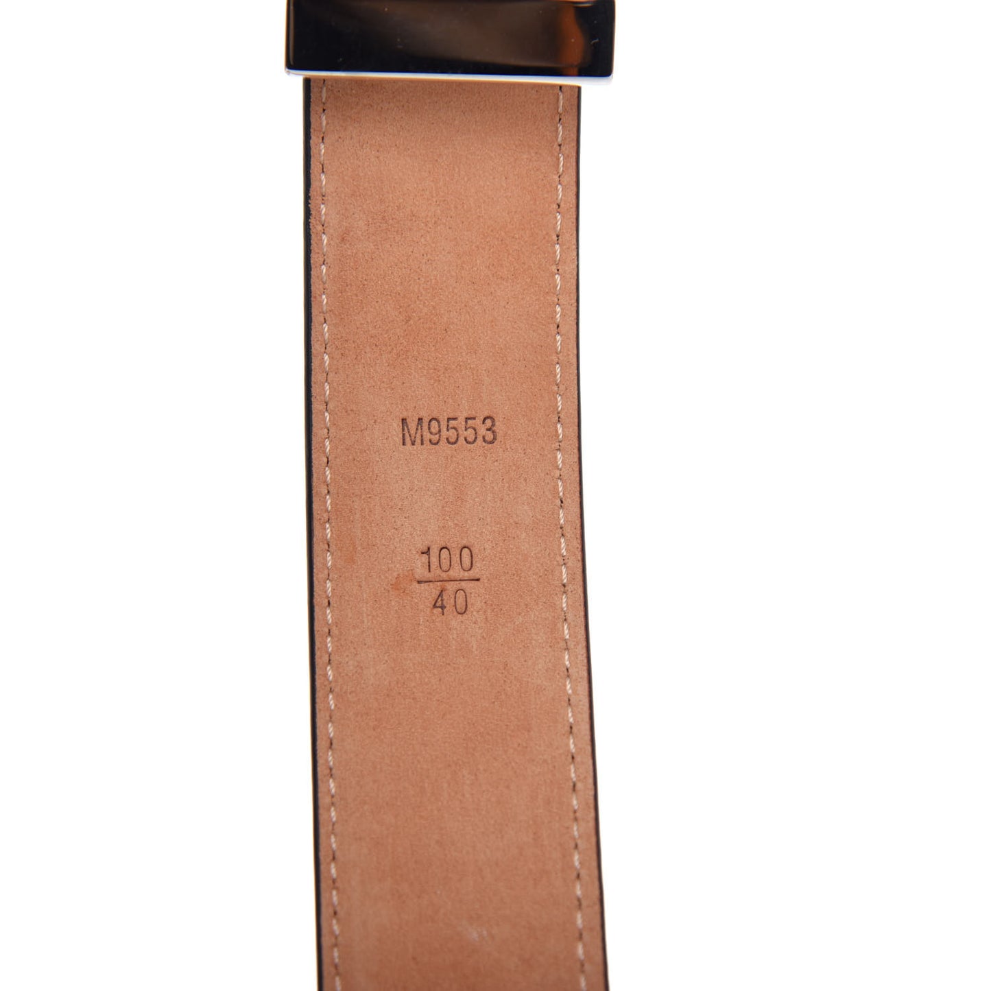 Epi 30mm LV Initiales Belt 100 40 Black