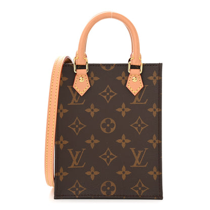 Louis Vuitton Monogram Petit Sac Plat 1 of 9