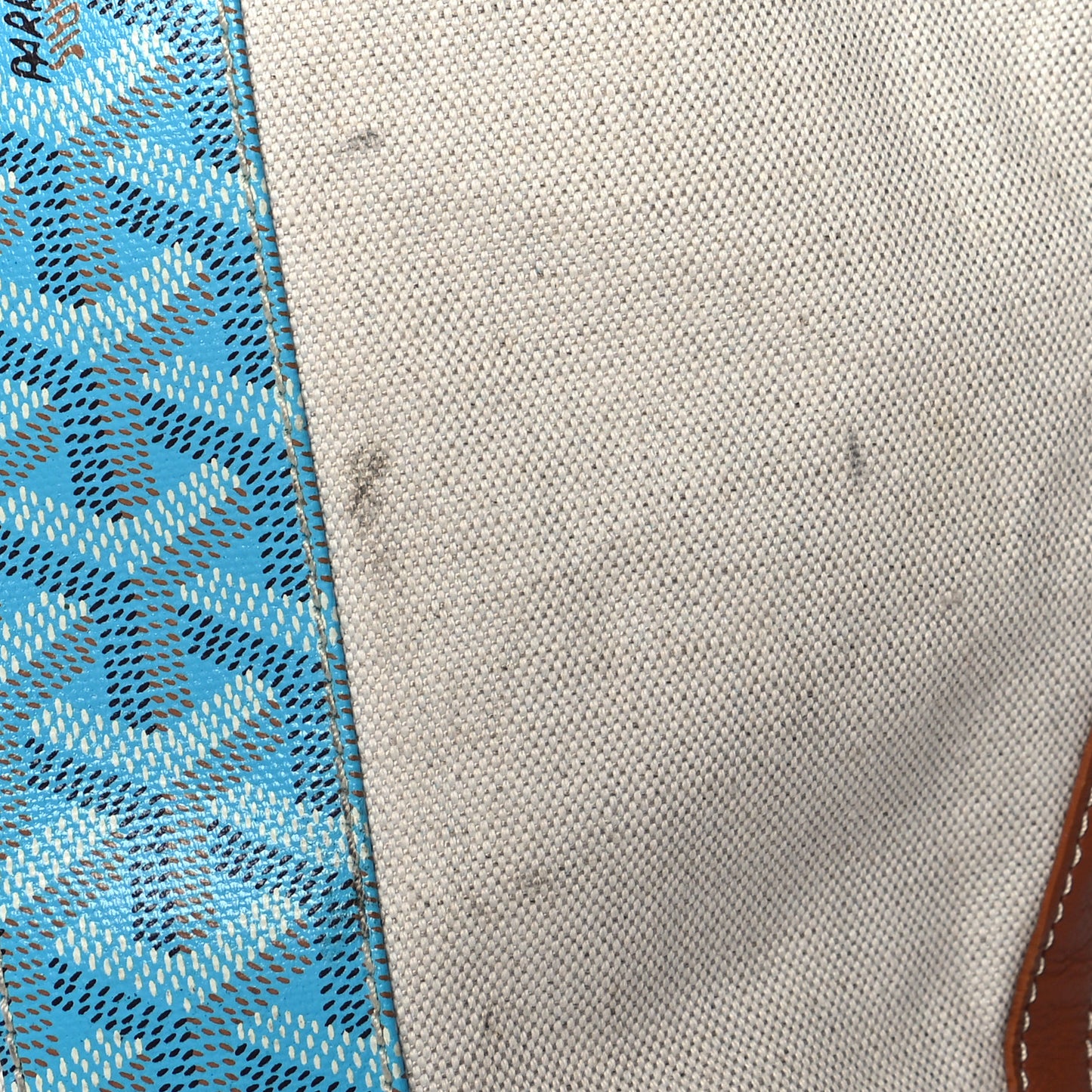 Goyardine Reversible Belharra Light Blue