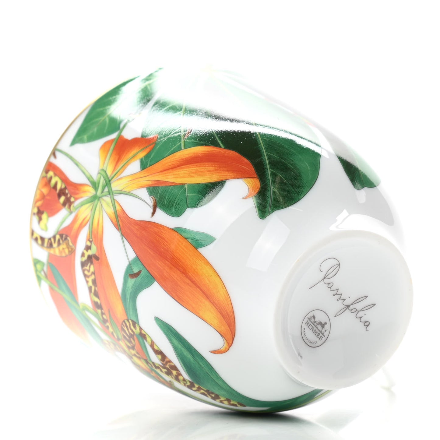 Limoges Porcelain Passifolia Mug