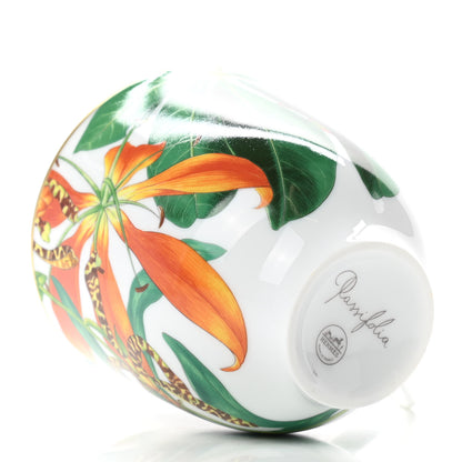 Hermes Limoges Porcelain Passifolia Mug 4 of 7