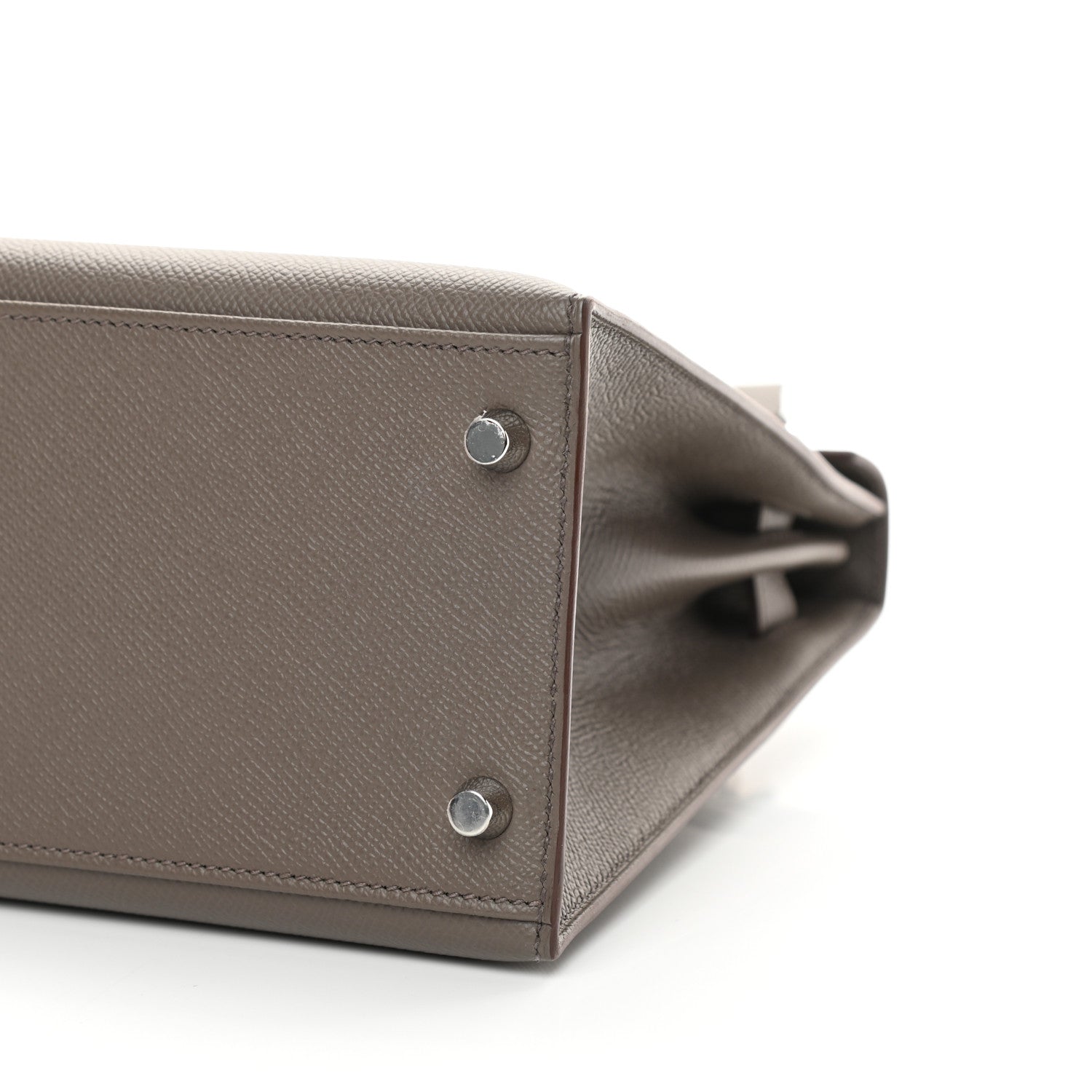 Hermes Epsom Kelly Sellier 28 Etain 10 of 11