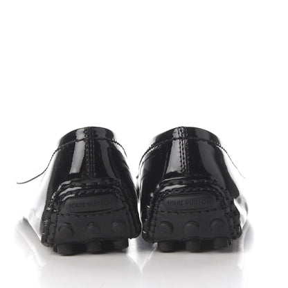 Louis Vuitton Patent Calfskin Oxford Ballerina Flats 38.5 Black 13 of 20